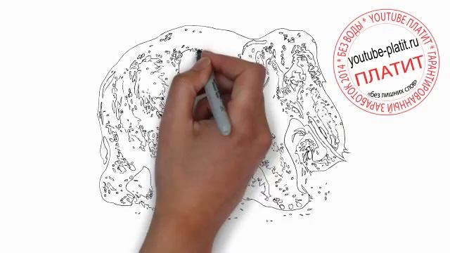 Как нарисовать толстого слона поэтапно простым карандашом смотреть онлайн