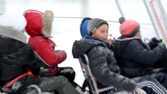 Катание на санях смотреть онлайн