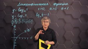 83-Логарифмическая функция, ее свойства и график. 11 класс.