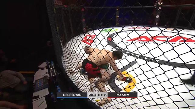Герихан Мазаев vs. Арсен Нерсесян | Gerikhan Mazaev vs. Arsen Nersesyan | ACA YE 26 смотреть онлайн