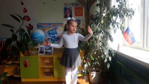 Стих о Родине читает Таня Тришина 5лет МБ ДОУ Ужовский детский сад