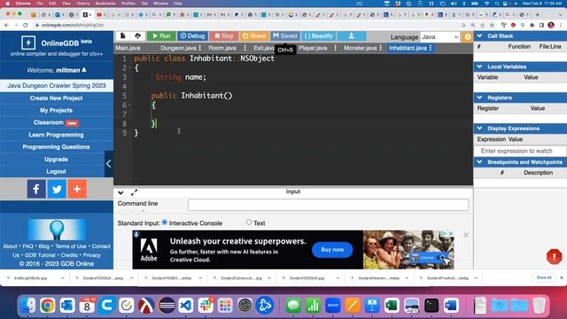 CSC250 2/8/23 Some cool conversations followed by a bit more about inheritance :) смотреть онлайн