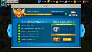 Еженедельные Подсказки: Система VIP в Rise of Kingdoms