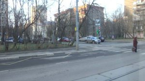 Москва, трамвай 34, участок 16-я Парковая улица - м. Партизанская