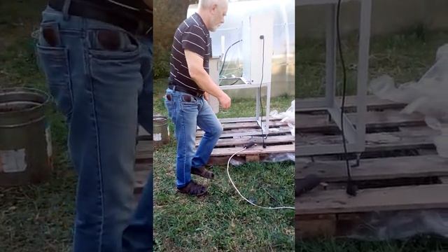 Электрогидравлическая установка удобрения! смотреть онлайн