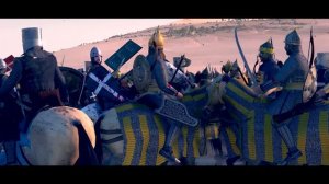 15 000 Арабов VS 12 000 Рыцарей Крестоносцев - Total War Medieval Kingdoms 1212 Cinematic Battle