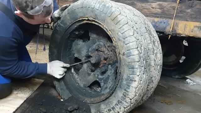 Чистка диска заднего колеса смотреть онлайн