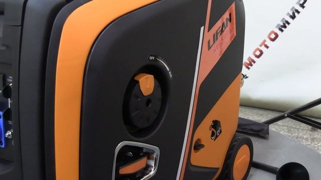 Инверторный генератор LIFAN 4500 IE. Обзор. смотреть онлайн