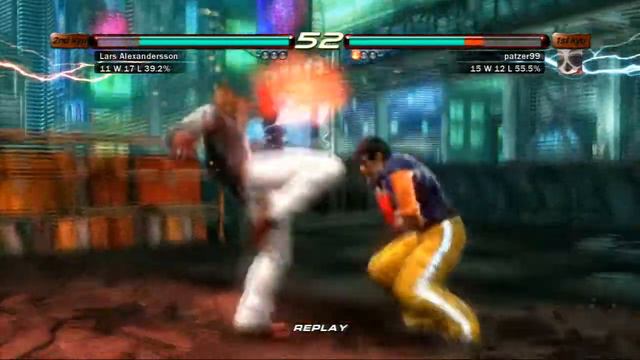 tekken 6 Law vs Lars смотреть онлайн