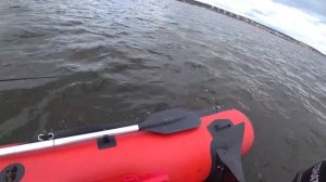 Рыбалка на Волге на троллинг. Как я креплю ПВХ лодку на прицепе.