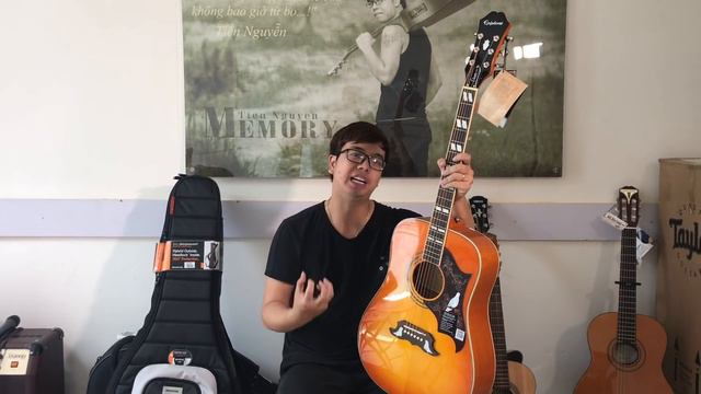 [Review]Guitar Epiphone Dove chính hãng giá 7tr7 tích hợp sẵn Pickup смотреть онлайн