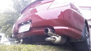 Mugen twin loop mufflers