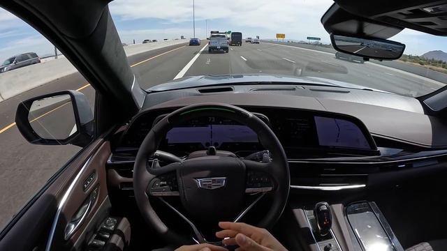 The 2023 Cadillac Escalade V is a Fireworks Finale of Sound + Style (POV First Drive) смотреть онлайн