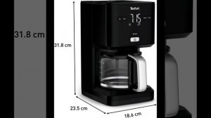 Tefal CM600810 Smart N Light  Cafetera Filtro Capacidad de 1 25 L