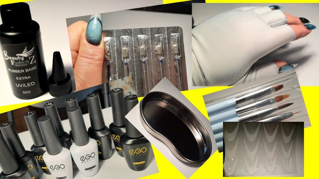 *582*Обзор и тестирование покупок для маникюра с WB и Алиэкспресс./review of purchases for manicure
