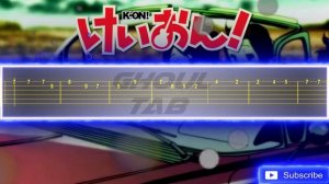 K-On! - Fuwa Fuwa Time (Guitar Tab 譜 Tutorial)
