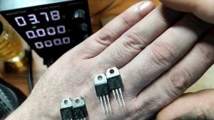 Заказал 10 тиристоров TYN810 из Китая, и только одна из них нашлась пара