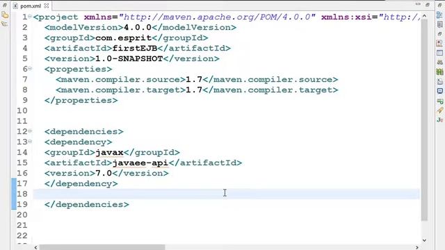 Java EE - Bassem Hmidi - seance 4 : maven ejb project