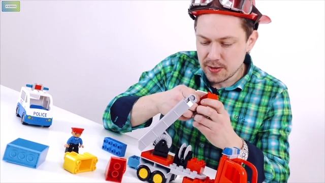Пожарная машина от LEGO DUPLO! смотреть онлайн