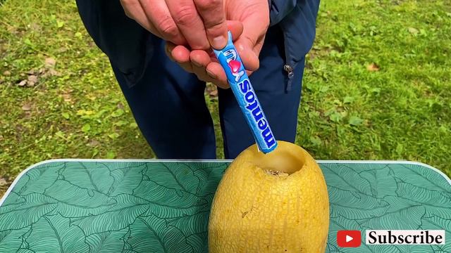 Швепс, Ред Булл и Фанта против Ментос Эксперимент смотреть онлайн