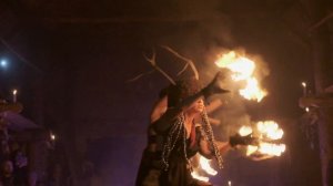 Танец ведьм на празднике Самайн. Деревня викингов Кауп. 26 октября