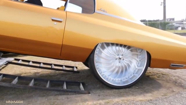 WhipAddict: 72' Chevrolet Impala on Forgiato Magro 32s, Custom Paint and Interior смотреть онлайн