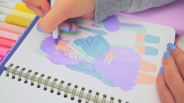 ? Sketchbook Session #5 // ft. Arrtx Acrylic Markers ? смотреть онлайн