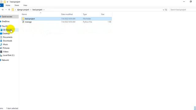 How to Create Project in Django and Run Server