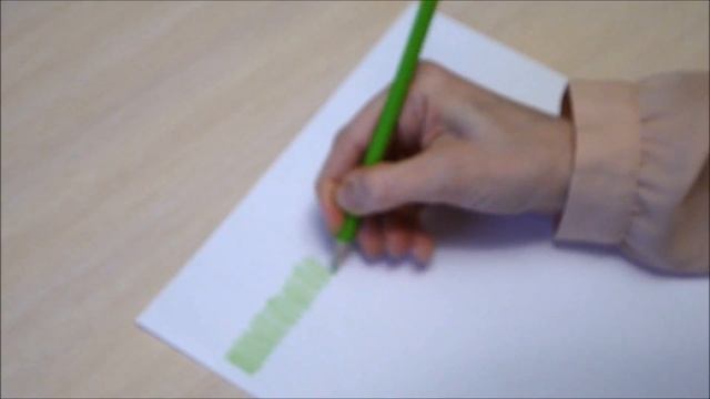 4. Работа с цветными карандашами
