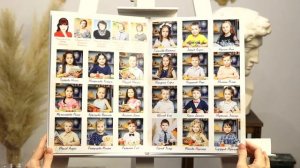 Выпускной альбом "Мини" для детского сада  на 3 разворота.