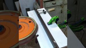 простейшая плоско-шлифовальная приспособа для гриндера за копейки