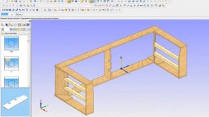 Реплика офисного дивана в 3d формате. Часть 1. Сборка каркаса. Источник: SERKO Mebel.