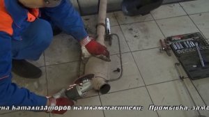 Сажевый фильтр на Mercedes Benz Viano. Сажевый фильтр на автоMercedes Benz Viano замена и удалени