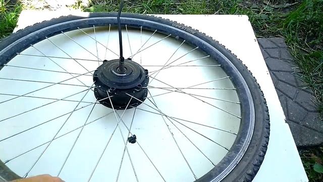 Разборка мотор колеса с редуктором за минуту. смотреть онлайн