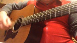 Два белых лебедя под гитару.