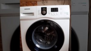 Режим отжима 1000 на стиральной машине Samsung WF60F1R2G0WABY