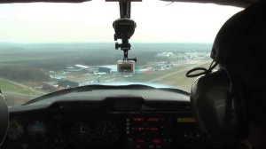 Heavy cross wind EHLE Lelystad cessna 150