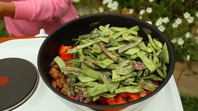 СЖИГАЕМ ЖИР!? ТЕПЛЫЙ САЛАТ СО СТРУЧКОВОЙ ФАСОЛЬЮ! ОБЪЕДЕНИЕ! ? смотреть онлайн