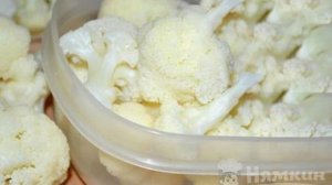 Заморозка цветной капусты