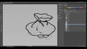 Рисую кошелек для своей игры. Скетч