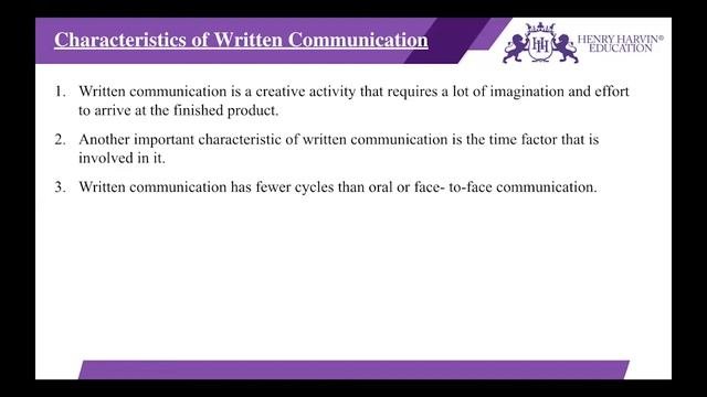 Characteristics Of Written Communication | Best Online Email Writing Course Tutorial For Beginners