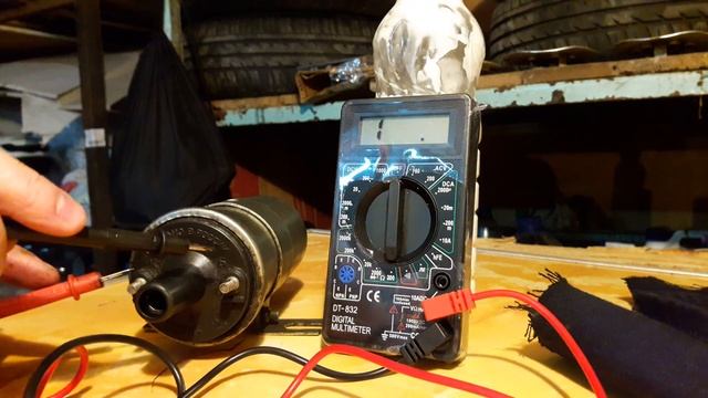 Катушка зажигания ВАЗ(Жигули)2101-07,08,09,099,)для БСЗ"027.3705"Проверка мультиметром.НЕИСПРАВНОСТ