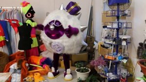 Обзор ростовой куклы Ёжик в космическом инопланетном стиле