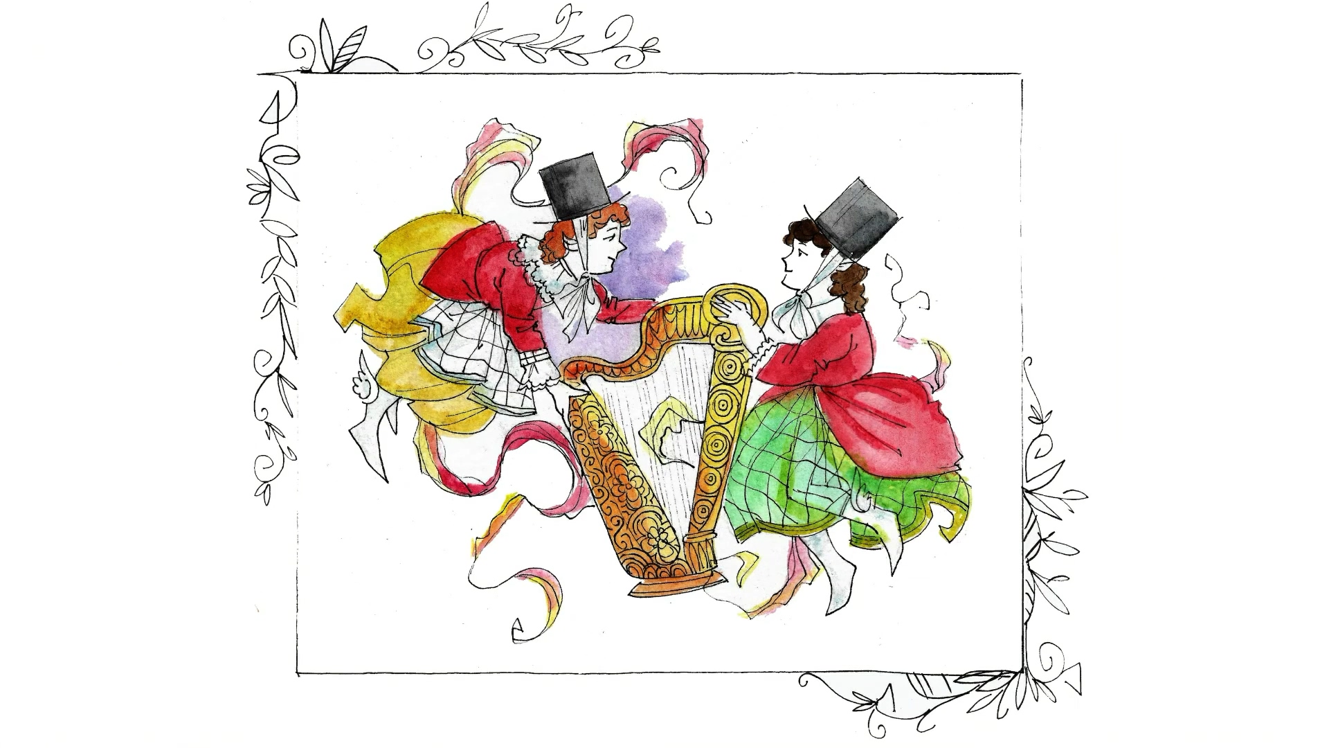 Сказки старинной арфы. Осиан Эллис. смотреть онлайн