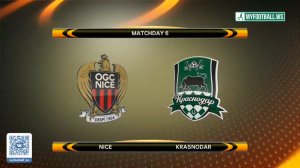 Ницца - Краснодар (Обзор матча) "MyFootball.ws"