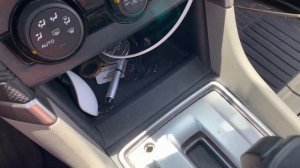 First steps in removing center console from a 2019 Subaru Forester