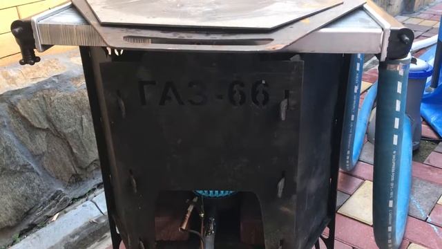 Подогрев бассейна газовой горелкой