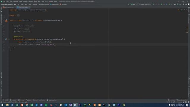 Generador de CodigoQR en Java Android Studio смотреть онлайн