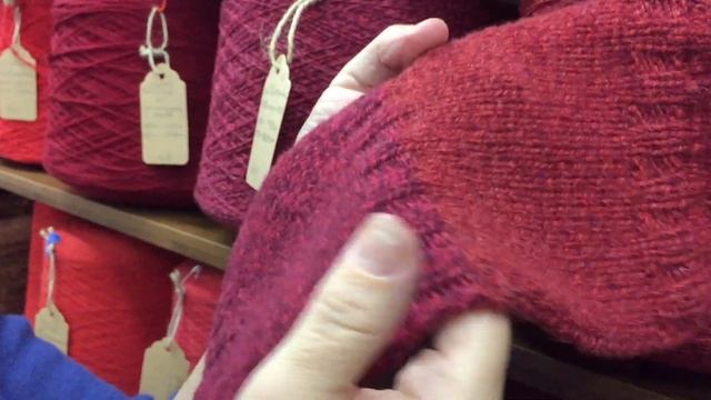 Образец из Итальянской пряжи Darwin 100% меринос смотреть онлайн