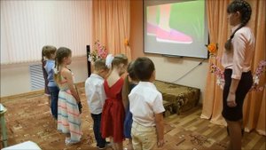 Занятие по изучению английского языка в старшей группе ДОО